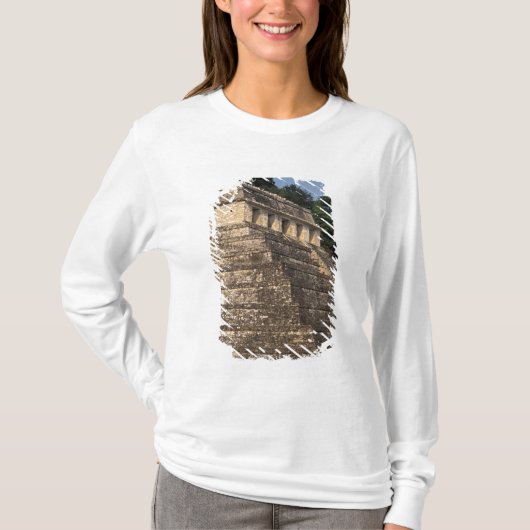 メキシコ、チアパス州、パレンケ。第2神殿 Tシャツ (正面)