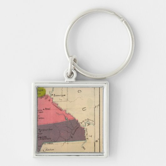 メキシコ，チアパス2 キーホルダー (正面)