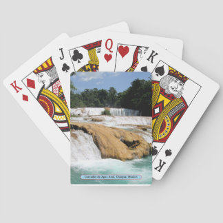 メキシコ、チアパス、カスカダス・デ・アグアアズール トランプ