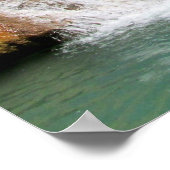 メキシコ、チアパス、カスカダス・デ・アグアアズール ポスター