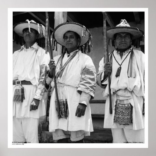 メキシコ,チアパス,マグダレナス ポスター (正面)