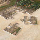 メキシコ、チャパス州、パレンケ、神殿 ジグソーパズル (側面)