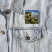 メキシコ、チワワ州、コッパーキャニオン。THIS 缶バッジ (インサイチュ)