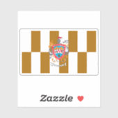 メキシコ・チワワ市国旗 シール (シート)