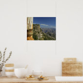 メキシコ、チワワ、銅キャニオン。ビュー元 ポスター (キッチン)