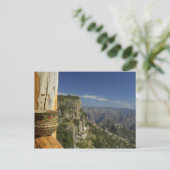 メキシコ、チワワ、銅キャニオン。ビュー元 ポストカード (スタンド正面)