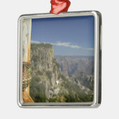 メキシコ、チワワ、銅キャニオン。ビュー元 メタルオーナメント (左)