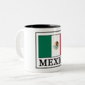 メキシコ ツートーンマグカップ (正面左)