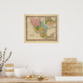 メキシコ、テキサス州 ポスター (キッチン)