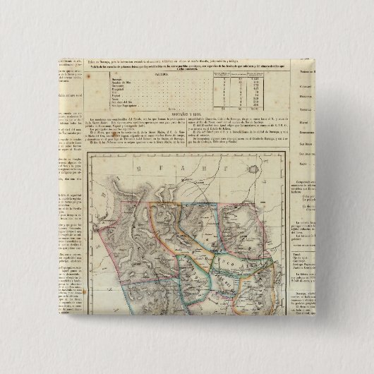 メキシコ，デュランゴ 缶バッジ (正面)