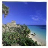 メキシコ，トゥルム2 タイル (正面)