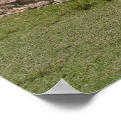 メキシコ、トゥルム、マヤ遺跡 ポスター (角)