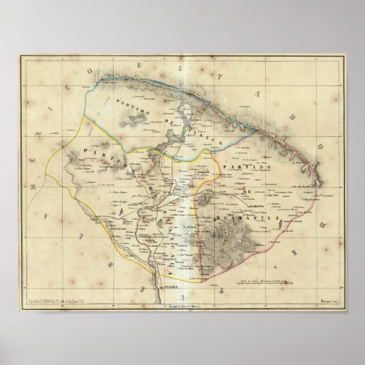 メキシコ，トラスカラ ポスター (正面)