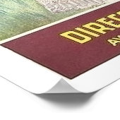 メキシコ、トロピック果実籠のメキシコ人女性 ポスター (角)