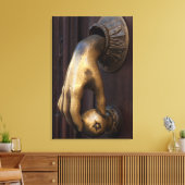 メキシコ,ハンドドアノッカー近く キャンバスプリント (インサイチュ (リビング))