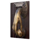 メキシコ，ハンドドアノッカー·クローズアップ クリップボード (左)