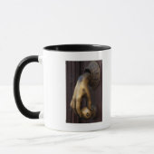 メキシコ，ハンドドアノッカー·クローズアップ マグカップ (左)