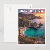 メキシコ バハ・カリフォルニア州 旅行 ポストカード (正面/裏面)