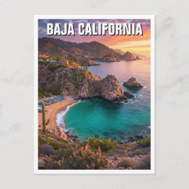 メキシコ バハ・カリフォルニア州 旅行 ポストカード