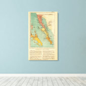 メキシコ，バハ・カリフォルニア キャンバスプリント (インサイチュ (ウッドフロア))