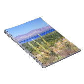 メキシコ、バハ·カリフォルニア·シュル、カルドン·カクタス ノートブック (右側)