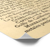 メキシコ，バハ・カリフォルニア ポスター (角)