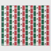 メキシコ | バンデラデメキシコ | メキシコ国旗 ラッピングペーパー (フラット)