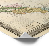 メキシコ、パナマ、中央アメリカ ポスター (角)