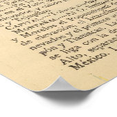 メキシコ，ヒダルゴ ポスター (角)