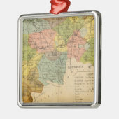 メキシコ，ヒダルゴ メタルオーナメント (左)