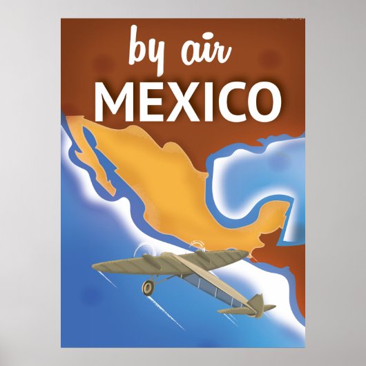 メキシコ ビンテージ トラベル ポスター (正面)