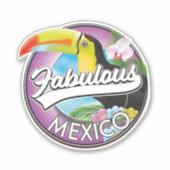 メキシコ・ファビュラス ロゴ シール (正面)