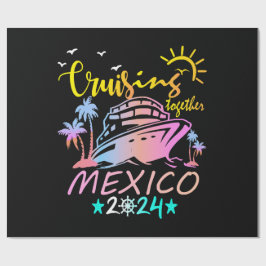 メキシコ ファミリー クルーズ ラッピングペーパー