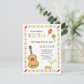 メキシコ·フィエスタ·アダルト·バースデーパーティ招待状 招待状 (スタンド正面)