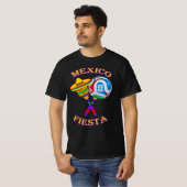 メキシコ フィエスタ サッカー 勝利 2026 ワールドカップ Tシャツ (正面フル)