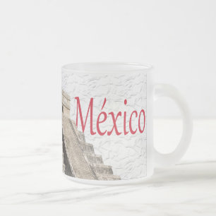メキシコ フロストグラスマグカップ