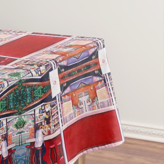 メキシコ,フードスタンド テーブルクロス (インサイチュ)