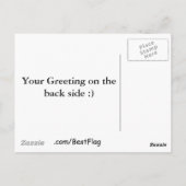 メキシコ，プエブラ ポストカード (裏面)