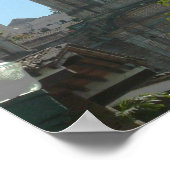 メキシコ，プエルト・バラルタ大聖堂 ポスター (角)