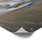 メキシコ、プエルト・バラルタ。バンデラス湾 ポスター (角)