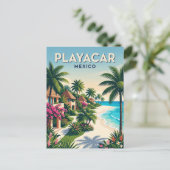 メキシコ プラヤカル ポストカード (スタンド正面)