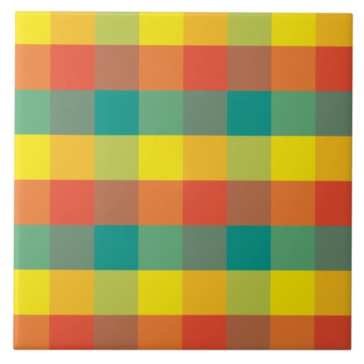 メキシコ・プレイド タイル (正面)