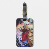 メキシコ，プレザントピクニック ラゲッジタグ (裏面縦)