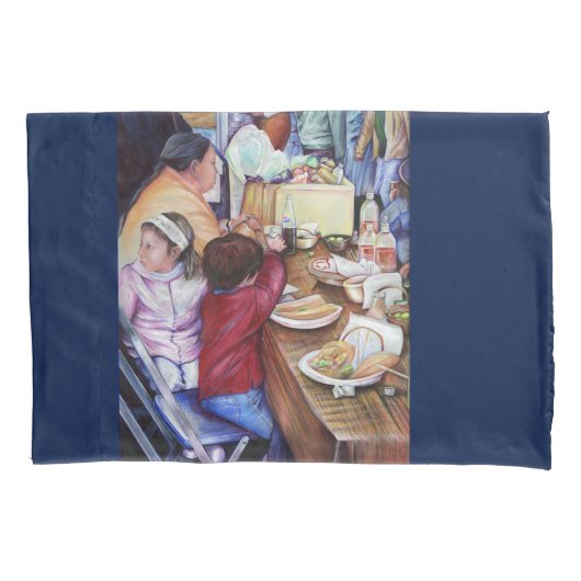 メキシコ,プレザントピクニック 枕カバー (正面)