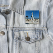 メキシコ，プロジェリオ – 四角ボタン 缶バッジ (インサイチュ)