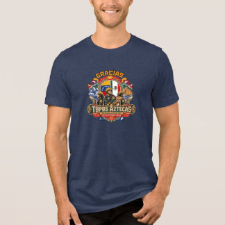 メキシコ・ベネズエラ トポス・アステカス救助チームエンブレム トライブレンドTシャツ