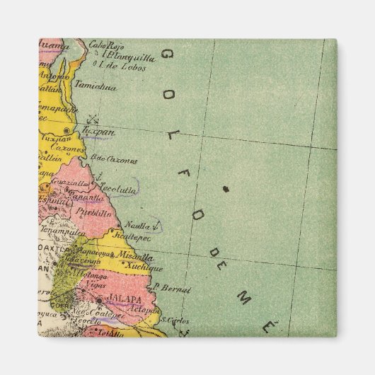 メキシコ,ベラクルス マグネット (正面)