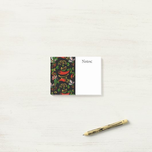 メキシコ ポストイット (デスク上)