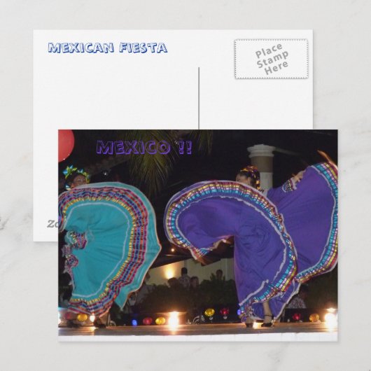 メキシコ!! ポストカード (正面/裏面)