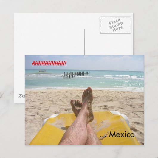 メキシコ ポストカード (正面/裏面)